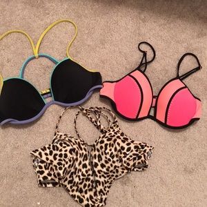VICTORIA SECRET PINK SWIM SUIT TOP BUNDLE